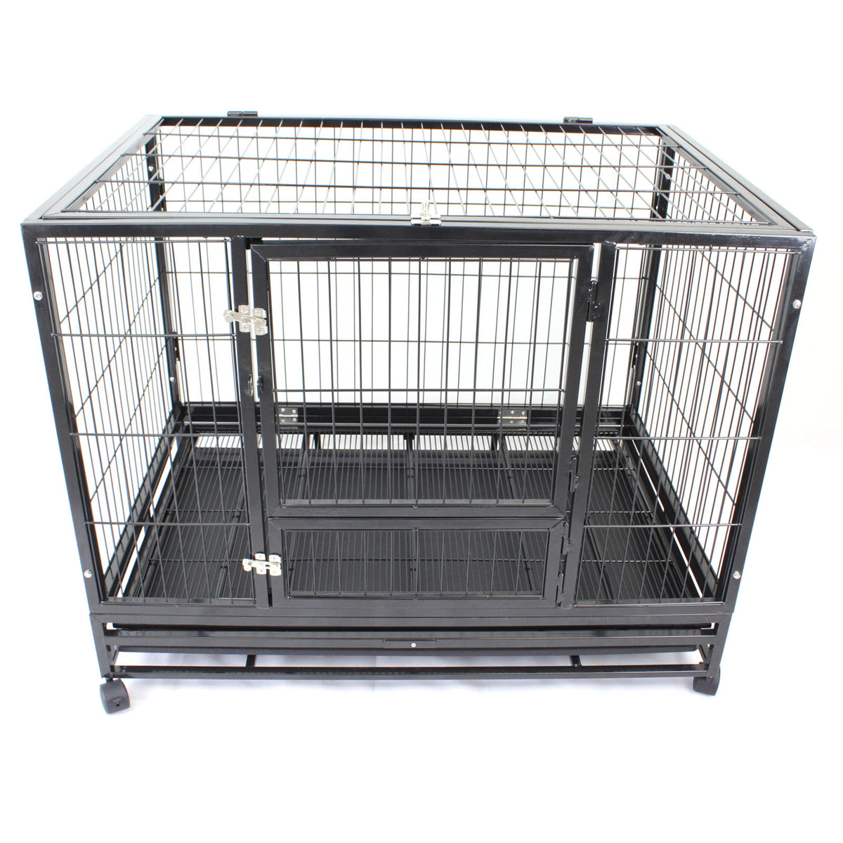 Steel dog deals crates kennels