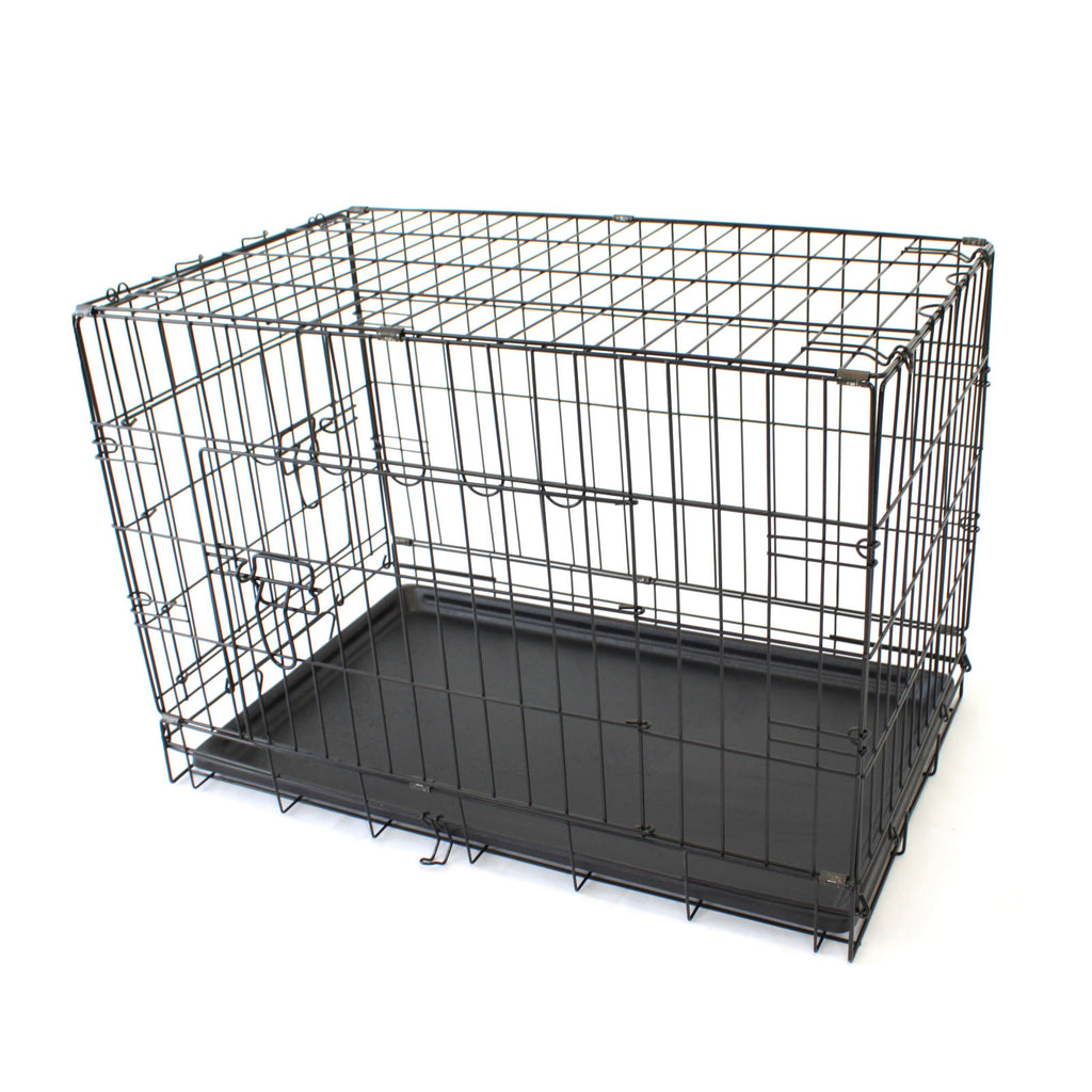30" Medium Pet Cage Crate Kennel House Training Puppy Dog Cat Rabbit - PetJoint