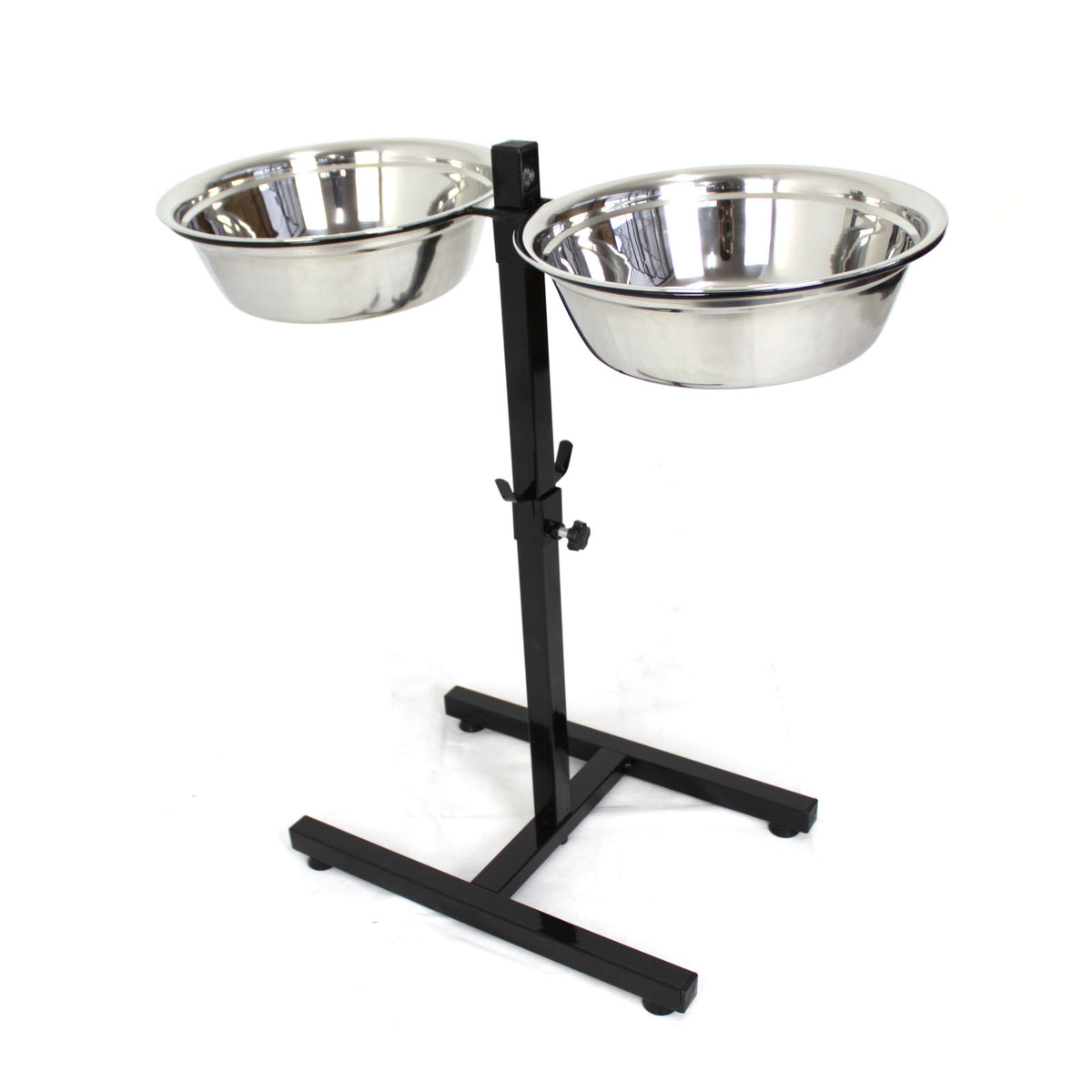 XL Raised Pet Dog Food Bowls Adjustable Height for Greyhound PetJoint