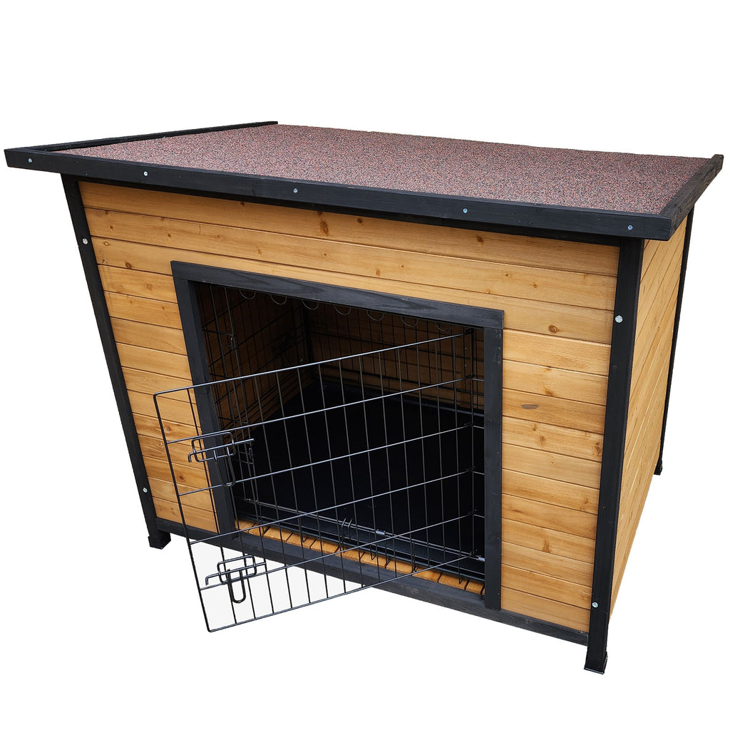 German Shepherd Extra Large Outdoor Door Kennel Plus 42 Inch Crate Melbourne