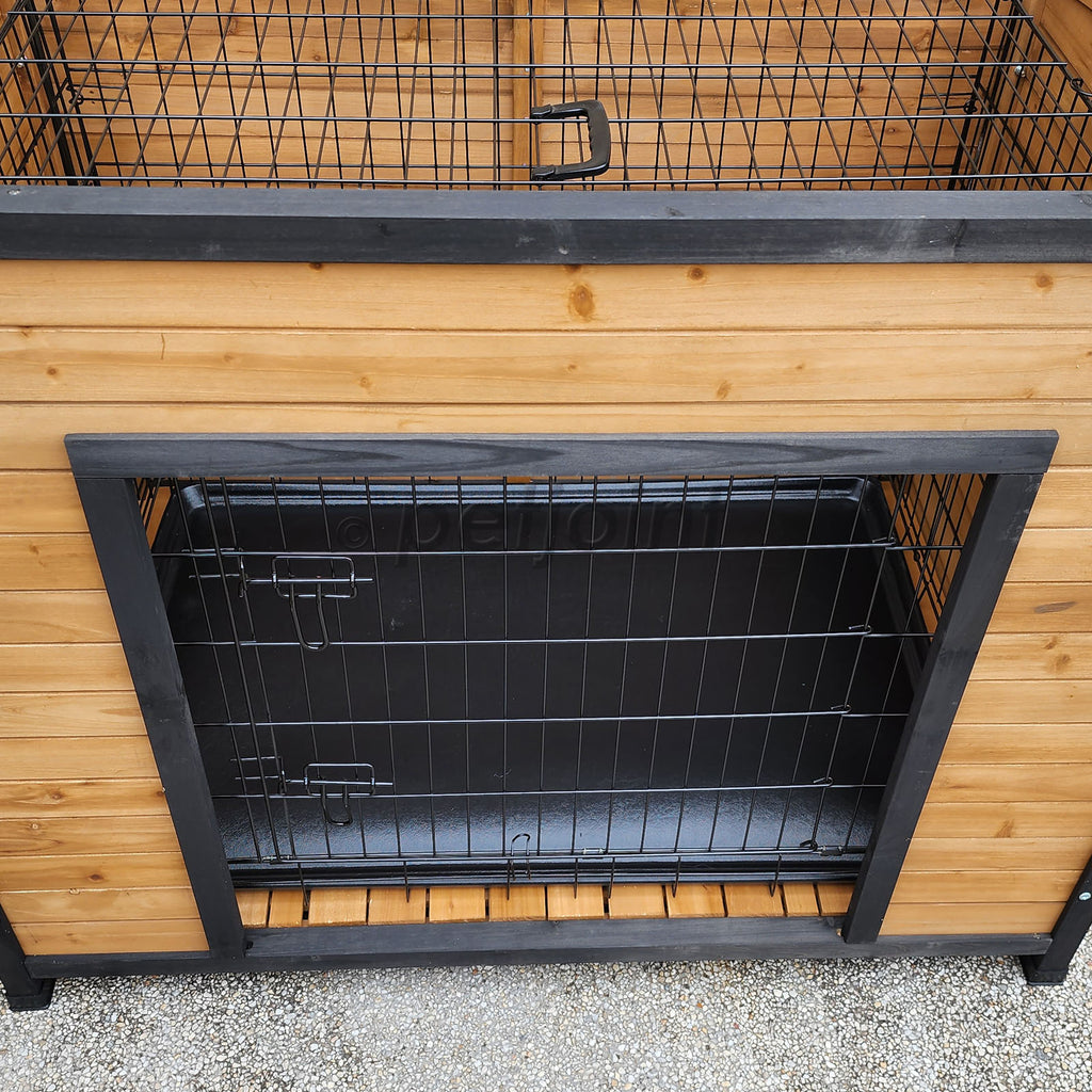 German Shepherd Extra Large Outdoor Door Kennel Plus 42 Inch Crate Melbourne