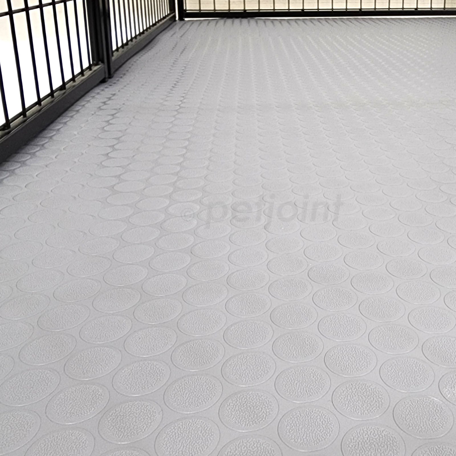 Heavyduty Pet PlayPen Plus Grey PVC Floor Mat 1.6m x 1.6m PetJoint