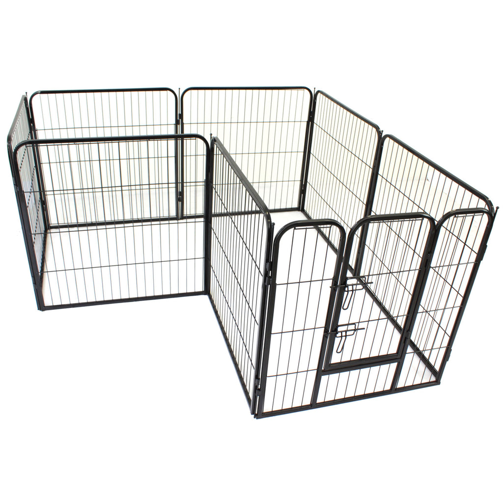 Large Pet Fence Play Pen Heavy Duty Cage Puppy Dog Enclosure - PetJoint