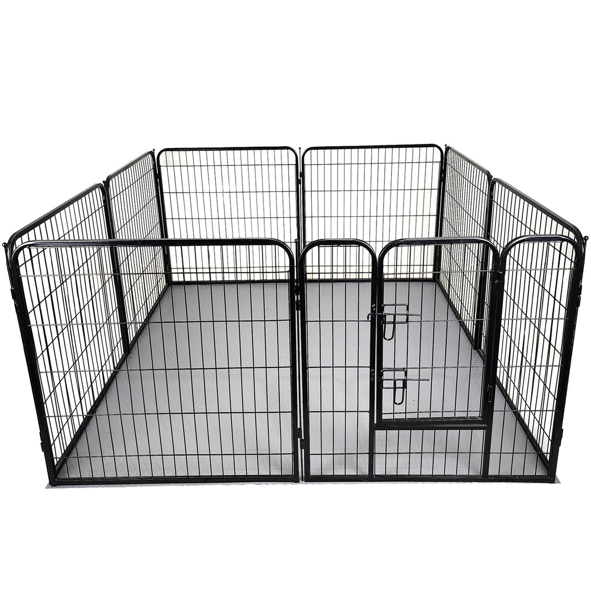 Heavyduty Pet PlayPen Plus Grey PVC Floor Mat 1.6m x 1.6m PetJoint