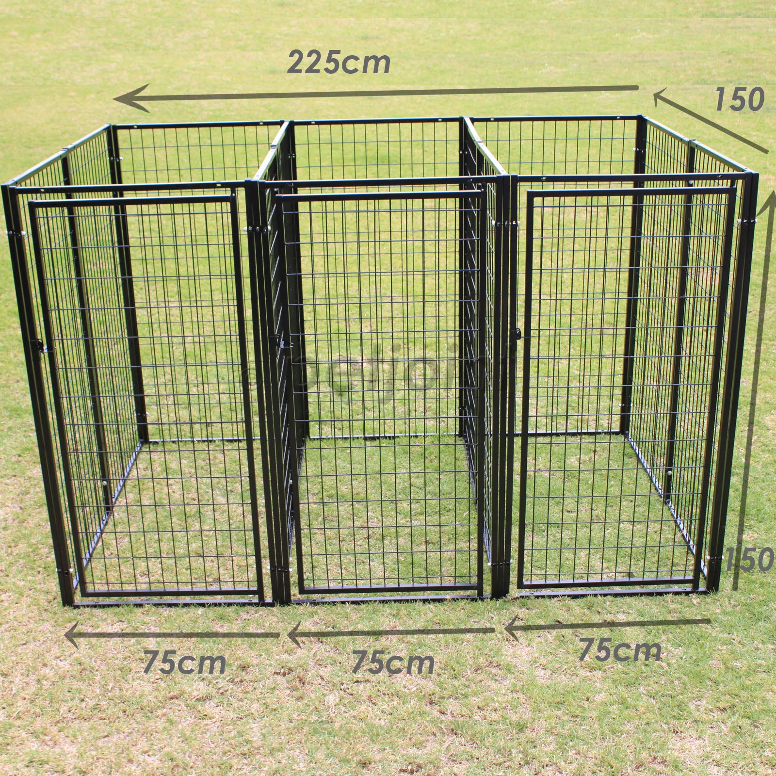 Heavy duty dog run clearance
