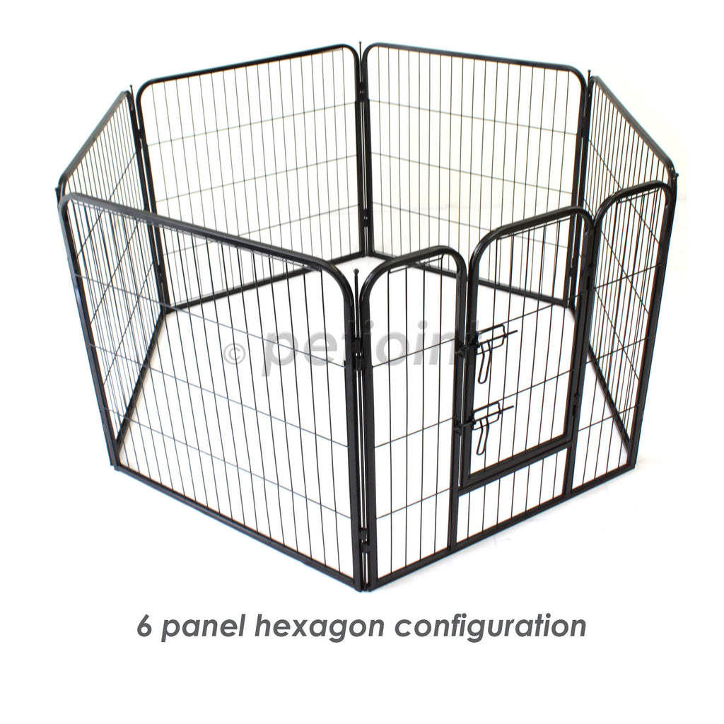 8 Panel XL Large Pet Puppy Dog PlayPen Exercise Cage Fencing HeavyDuty - PetJoint