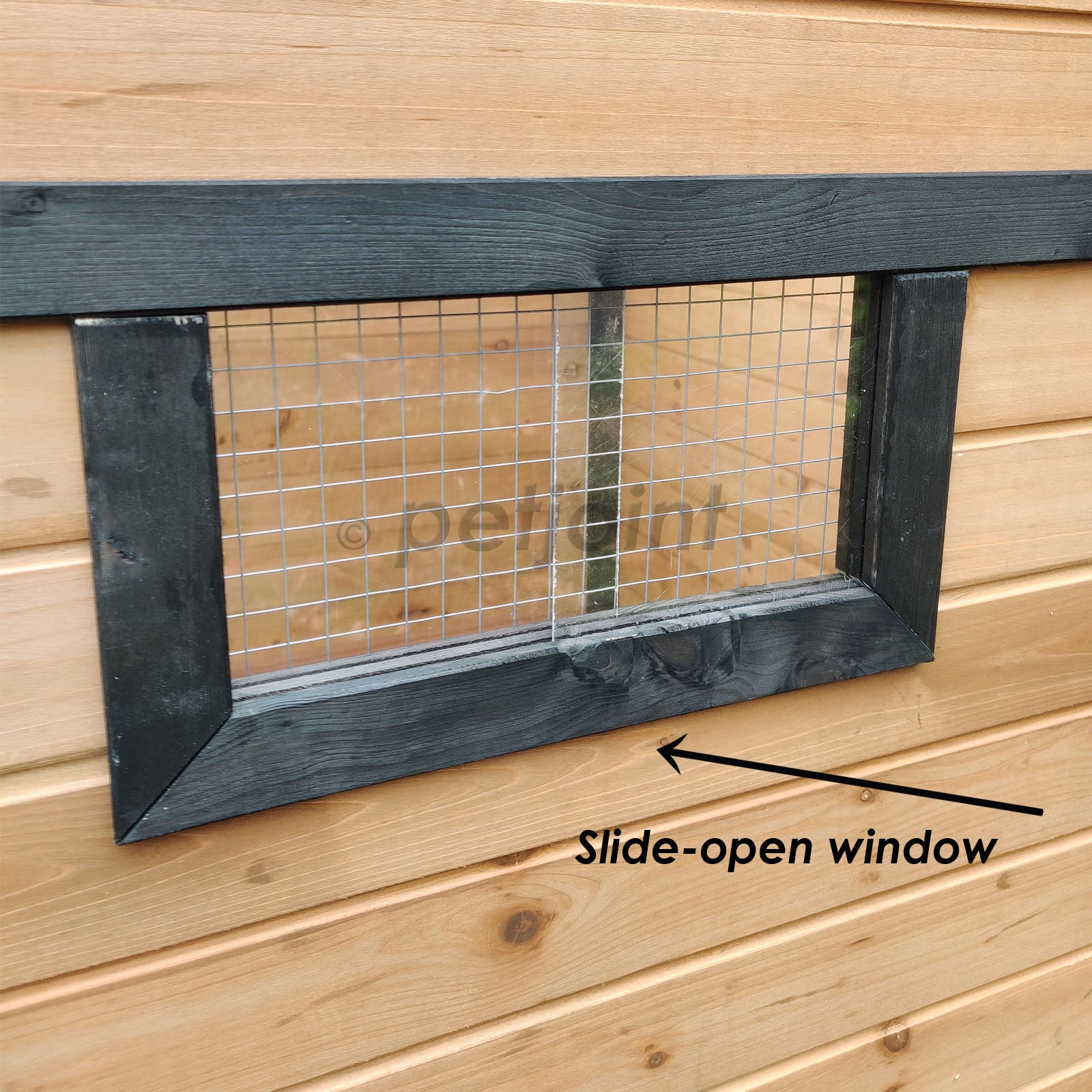 Large Wooden Dog Kennel Crate Door Lock, In-built Storage, Window ... - Soft Closing Dog Crate Door Locks