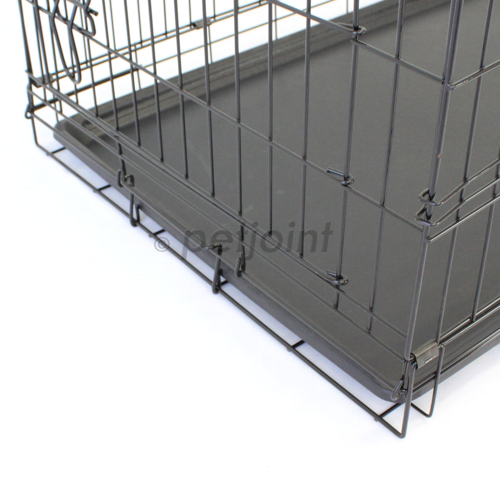 Pet Crate + Brown Waterproof Mat - Puppy Dog Cat Rabbit Hamster Kennel - PetJoint