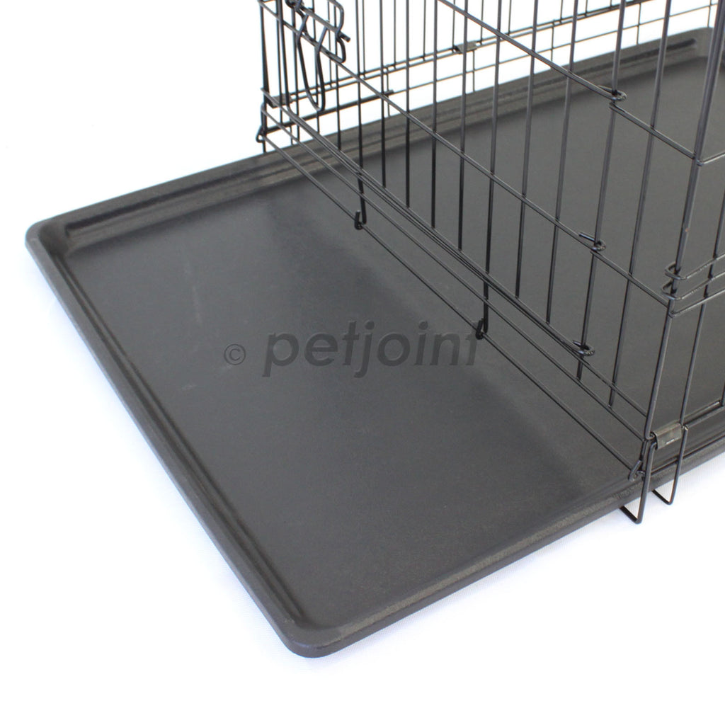 Pet Dog Crate Foldable Metal Cage Kennel Portable Pup Cat Rabbit House - PetJoint