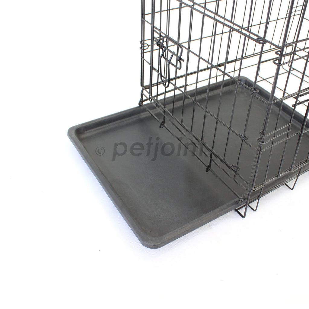24" Small Puppy Crate Metal Cage Kennel House Training Dog Cat Pets - PetJoint