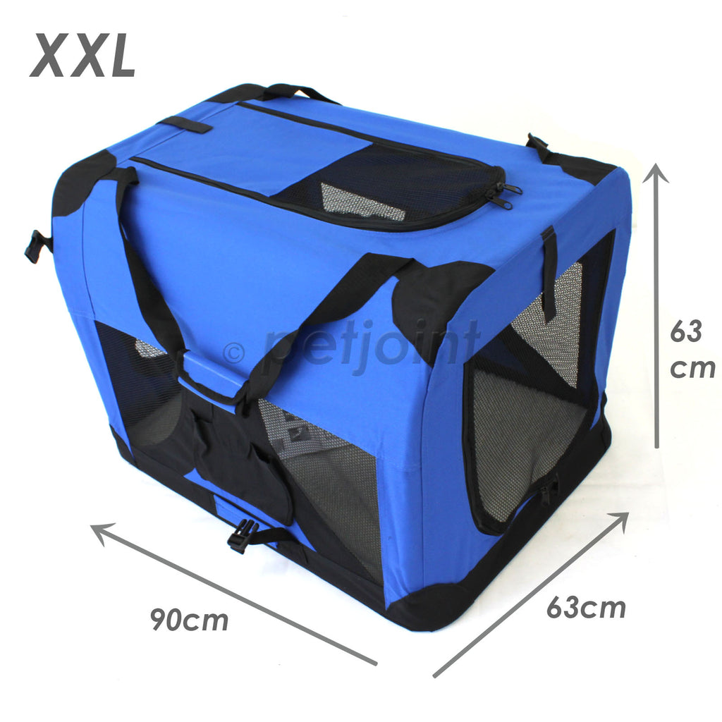 Pet Soft Crate Portable Dog Cat Carrier Travel Cage Kennel - XXL - PetJoint