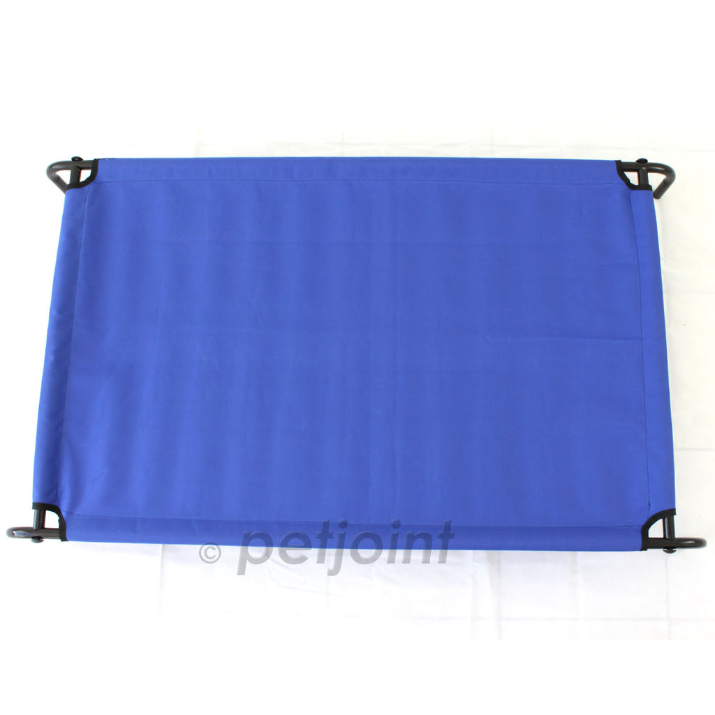 Heavy Duty Pet Dog Bed Trampoline Hammock Cat Puppy - Blue Canvas - PetJoint